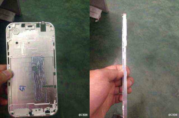 Struttura iPhone 6/Air - Fonte: Weibo