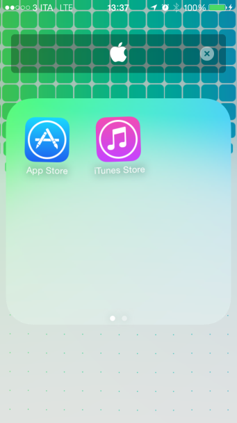 Apple logo iOS