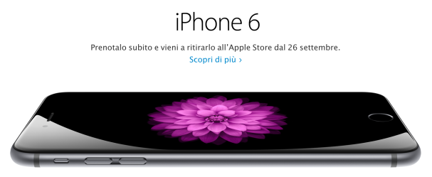 iPhone 6, Prenota