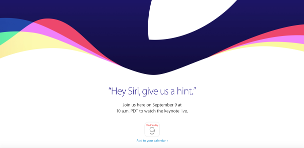 Apple Live 2015, 9 sept