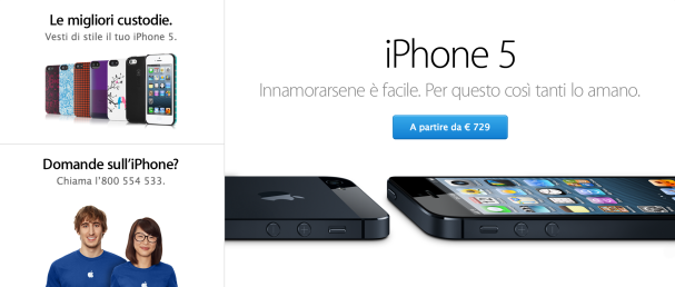 Aggiornamento Apple Store