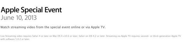 WWDC 2013 live
