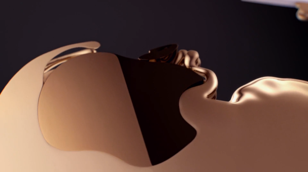 iPHone 5S Gold spot