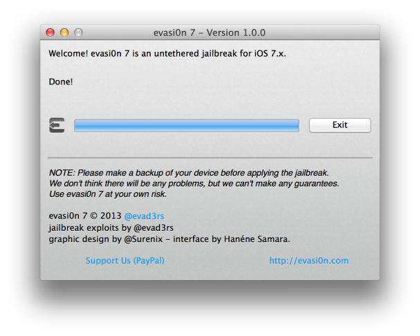 Exit Evasi0n 7