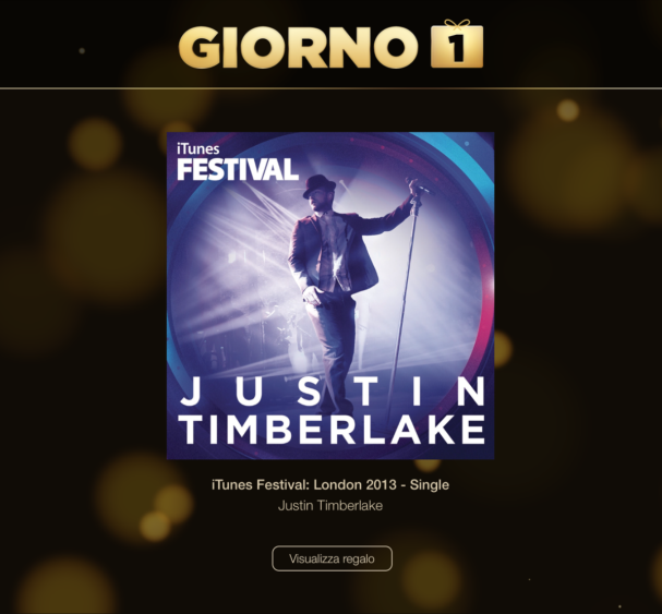 Giorno 1 - 12 giorni di regali