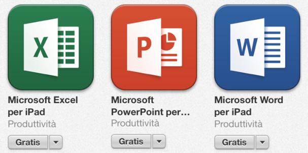 Word - PowerPoint - Excel