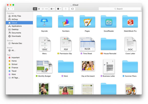 iCloud Drive Mac