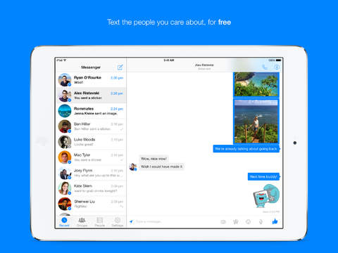 iPAD Messenger