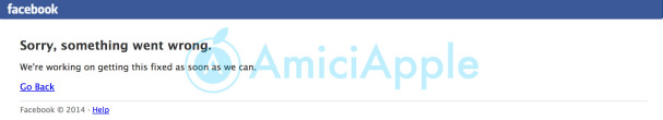 AmiciApple FB Down
