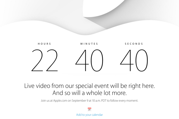 Apple.com live