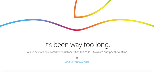 Apple.com:live 16 oct