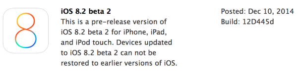 iOS 8.2 b2