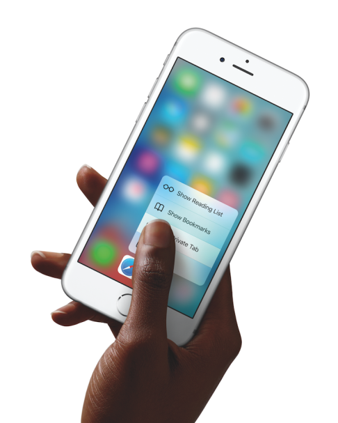 3D Touch iPhone 6S
