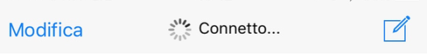 connetto connessione whatsapp down