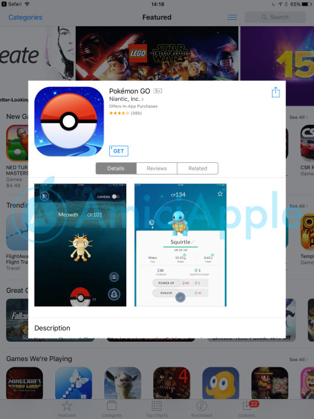 Guida Come Installare Pokemon Go Su Iphone Ipad E Ipod Touch Subito In Italia Amiciapple